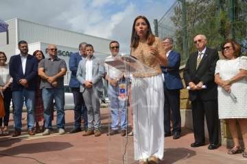 Acto de descubrimiento de la placa de la calle de Farmacéutico Francisco Artiles Betancor (Foto TA)
